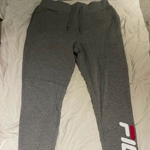 Fila Grey sweatpants, Never worn with no tags.